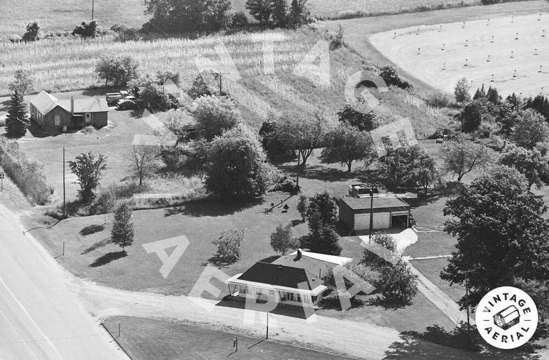 Burnside Drive-In Theatre - Vintage Aerial